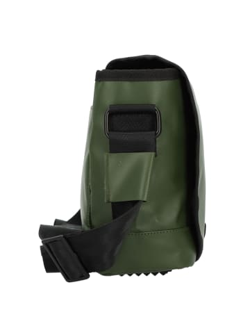 Greenburry Upcycled Tarpaulin Umhängetasche 27 cm in olive