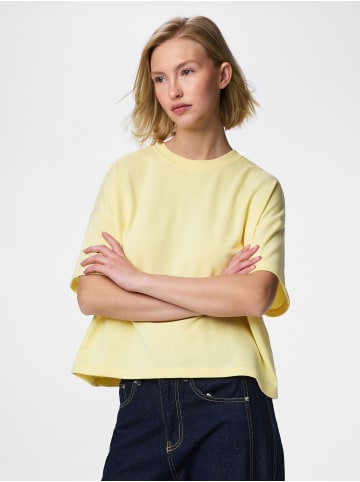 Pieces T-Shirt in French Vanilla