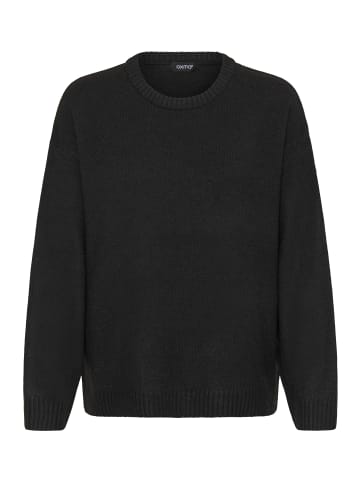 Oxmo Rundhalspullover OXICOMOS in Schwarz