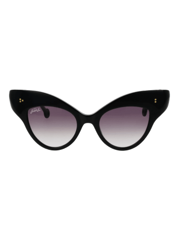 Hally & Son Frauen Sonnenbrille Schmetterling Schwarz