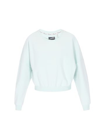 DreiMaster Women Sweatshirt in mint blue