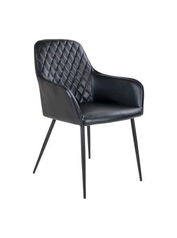 ebuy24 Esszimmerstuhl Hasse Schwarz 2er Set