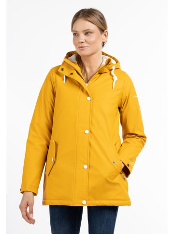 DreiMaster Damen Regenjacke Mit Wattierung in Senf