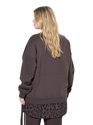 Studio Untold Sweatshirt in pinienbraun