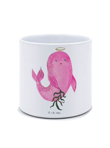 Mr. & Mrs. Panda Pflanzkübel Sternzeichen Jungfrau ohne Spruch in Weiß