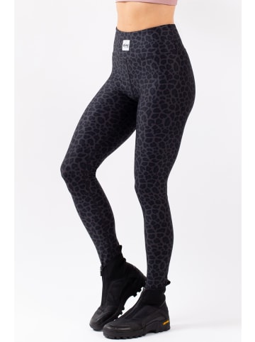 eivy Funktionstights Pocket Tights in Black Leopard