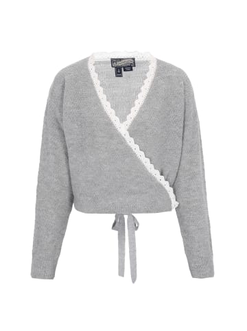 DreiMaster Women Cardigan in grey melange