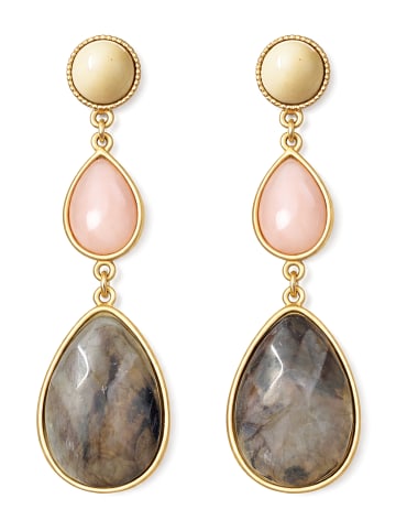 collezione alessandro Ohrclips " Svea " in rosa