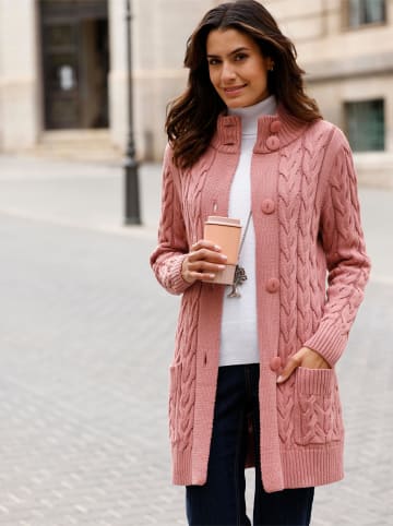 WITT WEIDEN Longstrickjacke in rosenholz