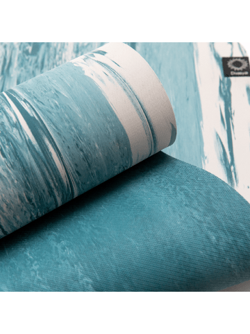 Divasya Yogamatte Pure Rubber in Blau - 183x68x0,4cm