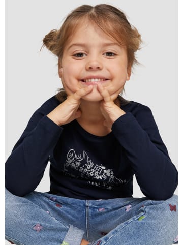 s.Oliver T-Shirt langarm in Blau