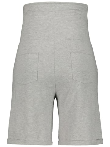 Ulla Popken Shorts in grau melange