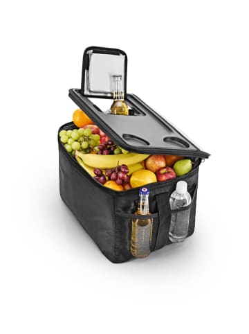 EASYmaxx Kühltasche faltbar 30l schwarz/dunkelgrau Schwarz