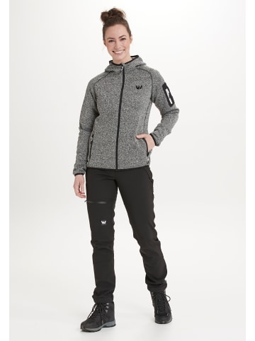 Whistler Fleecejacke Vilja in 1011 Dark Grey Melange