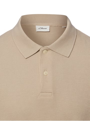 s.Oliver Poloshirt in beige