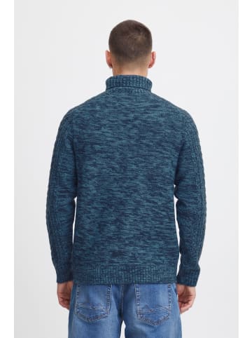 BLEND Rollkragenpullover Pullover 20716102 in blau