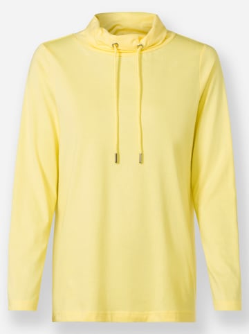 WITT WEIDEN Stehkragenshirt in zitrone