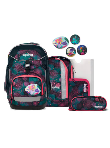 Ergobag Pack Schulranzen-Set 6tlg. inkl. Klettie-Set in KorallBär