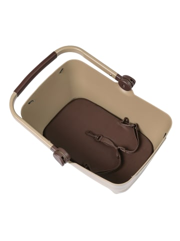 BASIL Tier- Hinterradkorb Hundeshopper Buddy MIK 2.0 in braun