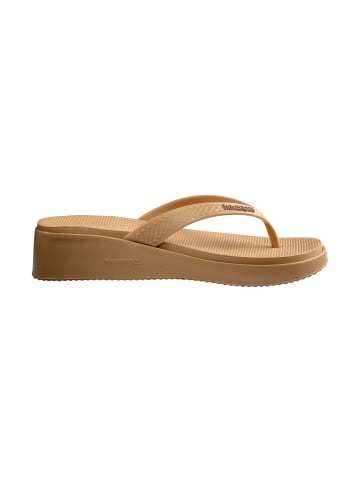 Havaianas Havainas H High Platform 2 Fc Zehensandalen zum Hineinschlüpfen Beige