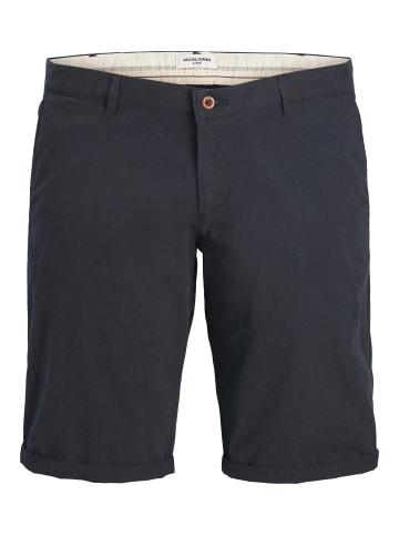 JACK & JONES PLUS Chino Shorts in Navy Blazer
