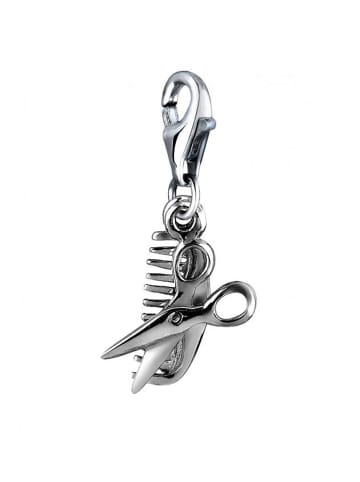 Nenalina Charm 925 Sterling Silber Kamm, Schere in Silber