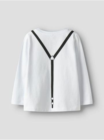 name it Langarmshirt  NMMRYDER LS TOP in bright white