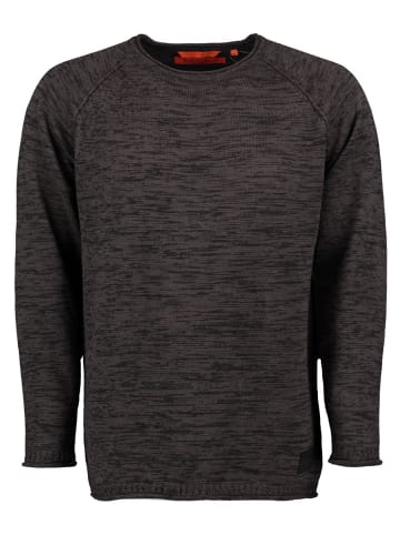 Tom Collins Strickpullover Nusupi in anthrazit