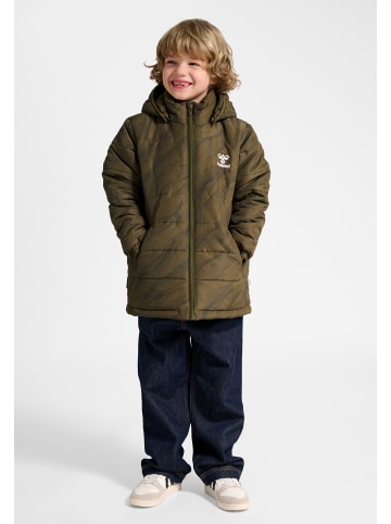 Hummel Reißverschluss Jacke Hmlecho Lebensstil Kinder in DARK OLIVE2