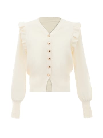 VIRITA Women Strickjacke in Wollweiss