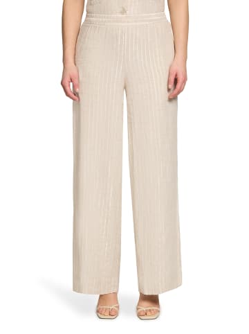 CARTOON Nadelstreifenhose mit Taschen in Nature/Silver