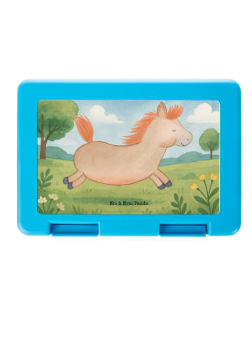 Mr. & Mrs. Panda Lunchbox Pferd Springen Design ohne Spruch in Weiß