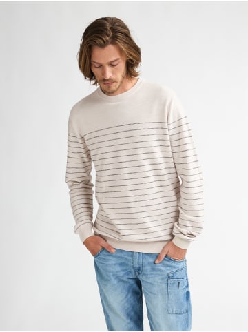 Petrol Industries Rundhals-Pullover Chiltepin in Weiß