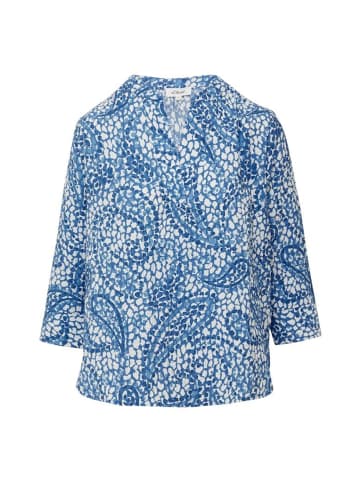 S.OLIVER RED LABEL Langarmbluse in Blau