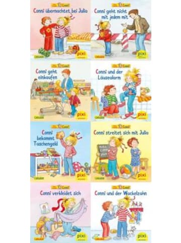 Carlsen Buch - Pixi-8er-Set 260: Meine Freundin Conni (8x1 Exemplar), 8 Teile