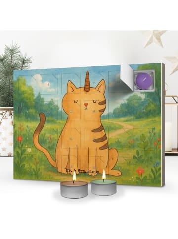 Mr. & Mrs. Panda adventskalender mit kerzen Einhorn Katze Design... in Weiß