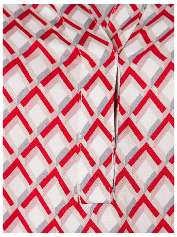 More & More Viskosebluse in geometric print red