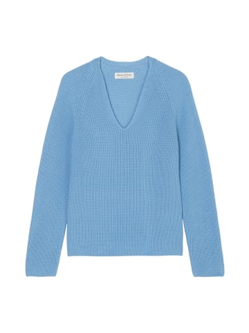 Marc O'Polo V-Neck-Strickpullover relaxed in summery sky