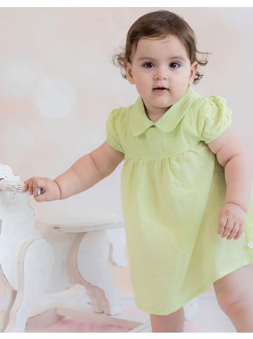 OrganicEra Baby Kleid in APPLE GREEN