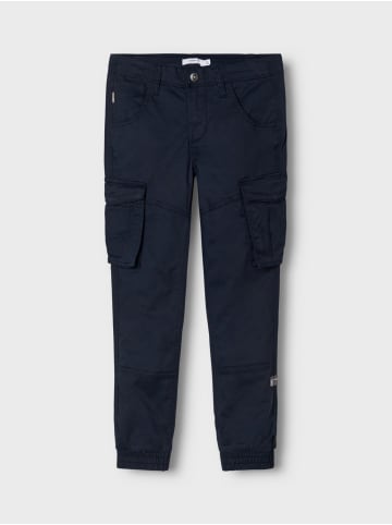 name it Cargohose NITBAMGO regular fit Workerstyle in dark sapphire