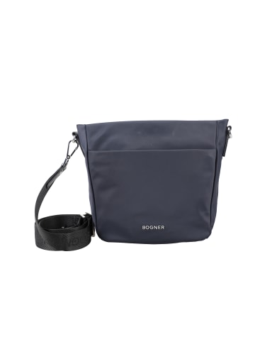 Bogner Schultertasche 'Klosters Juna in Dunkelblau 28,5 x 23,5 x 9 cm'