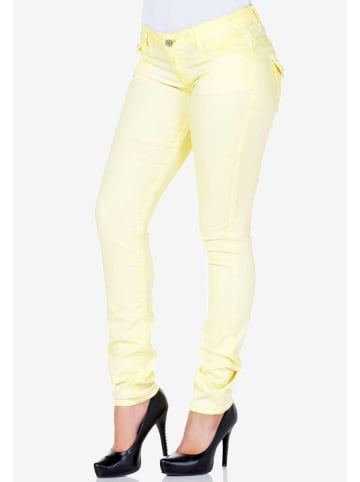 Cipo & Baxx Jeanshose in Yellow