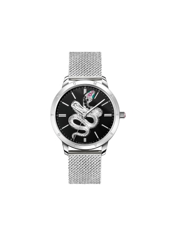 Thomas Sabo Damenuhr Schlange Silber in silber, schwarz
