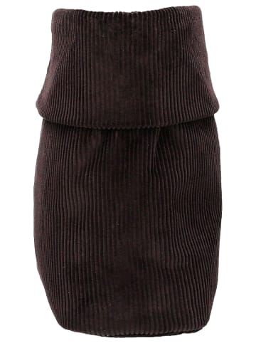 Zwei Beuteltasche Mademoiselle M8 in Cord-Espresso