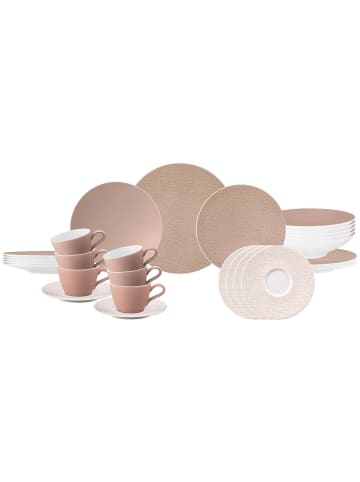 Seltmann Weiden 30er Set Kombiservice Life Fashion in Posh Rose