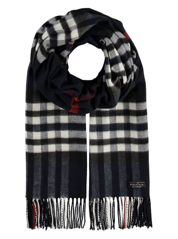 Fraas Schal in marine rot - 0010