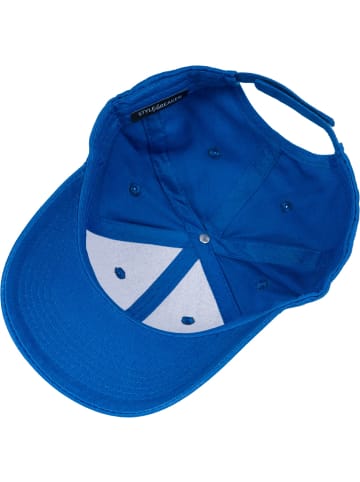 styleBREAKER Baseball Cap in Royalblau