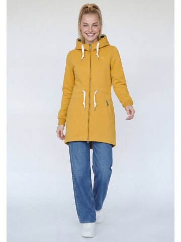 Schmuddelwedda Damen Sweatjacke in Senf