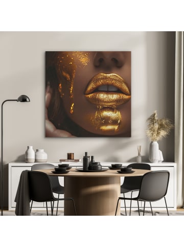 OnlyWow Akustibild Goldenes Gesicht