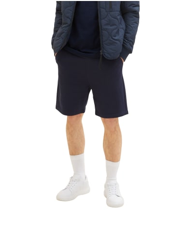 Tom Tailor Kurze Jogginghose Sweat Basic Jogger Shorts in Dunkelblau